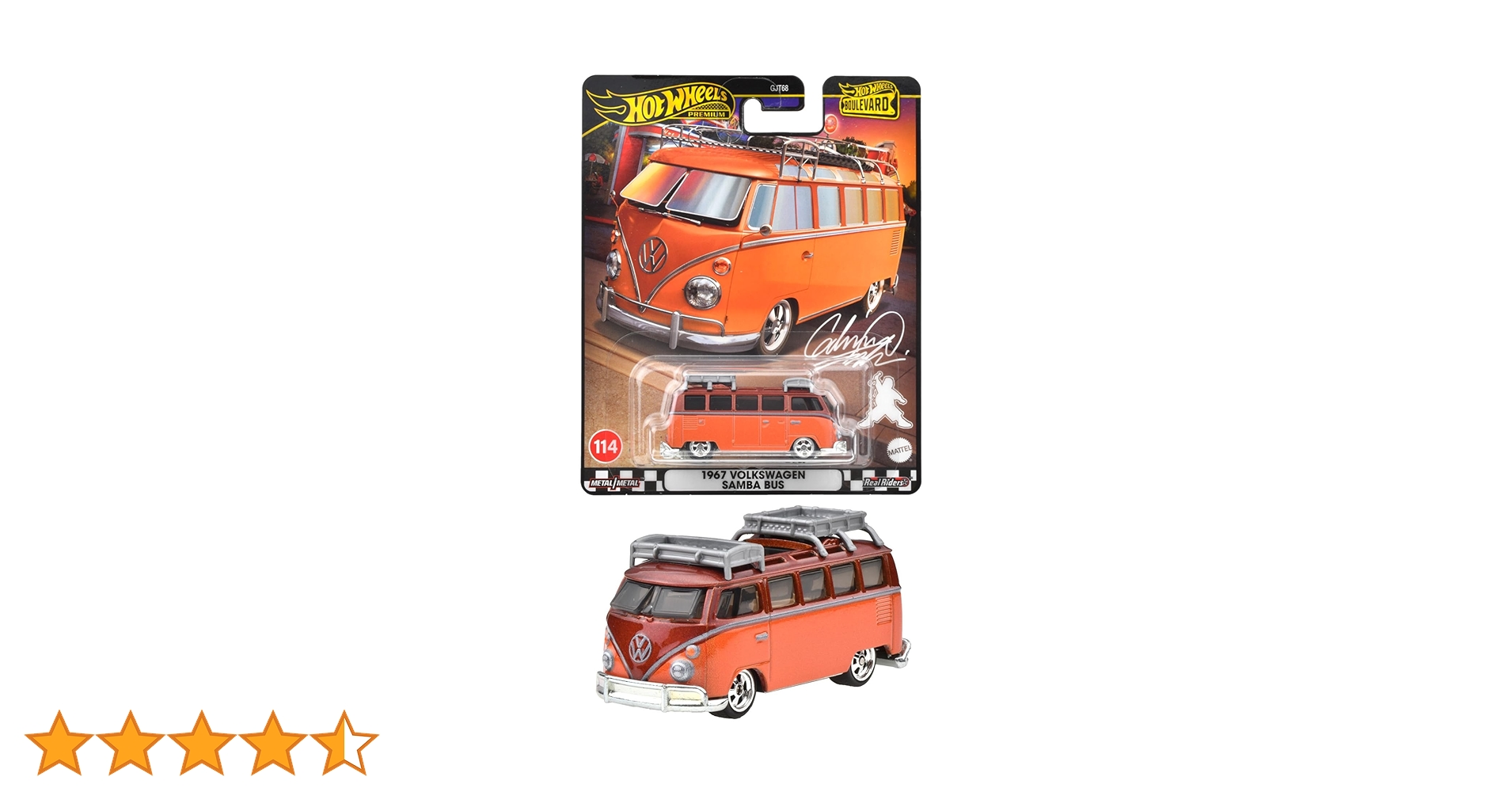 新品5個セット　ホットウィールブールバード '67フォルクスワーゲン サンババス Amazon.co.jp: ホットウィール(Hot Wheels) ブールバード '67